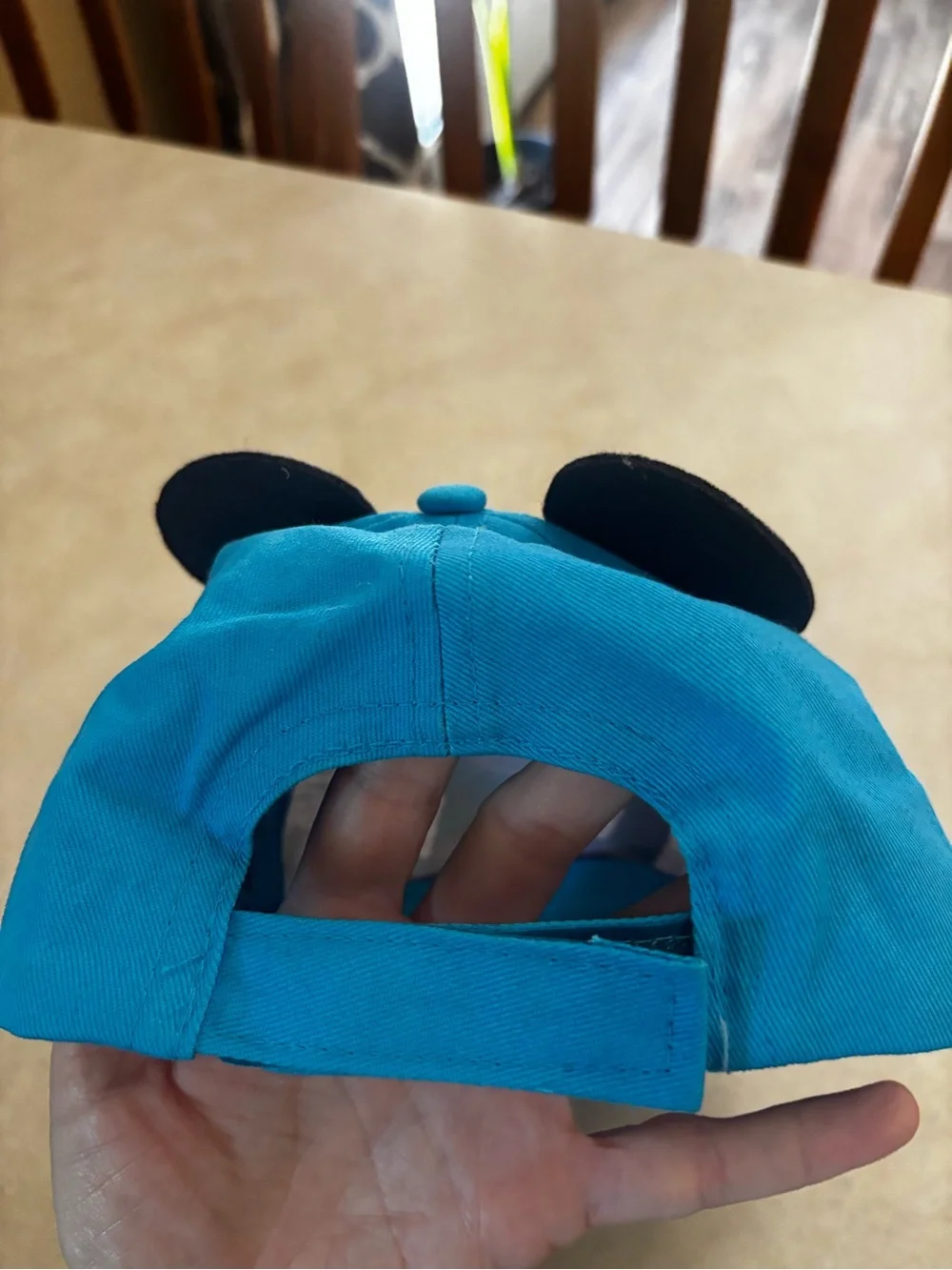 Disney Kids Mickey & Minnie Cartoon Caps - Red, Teal, Yellow, Black